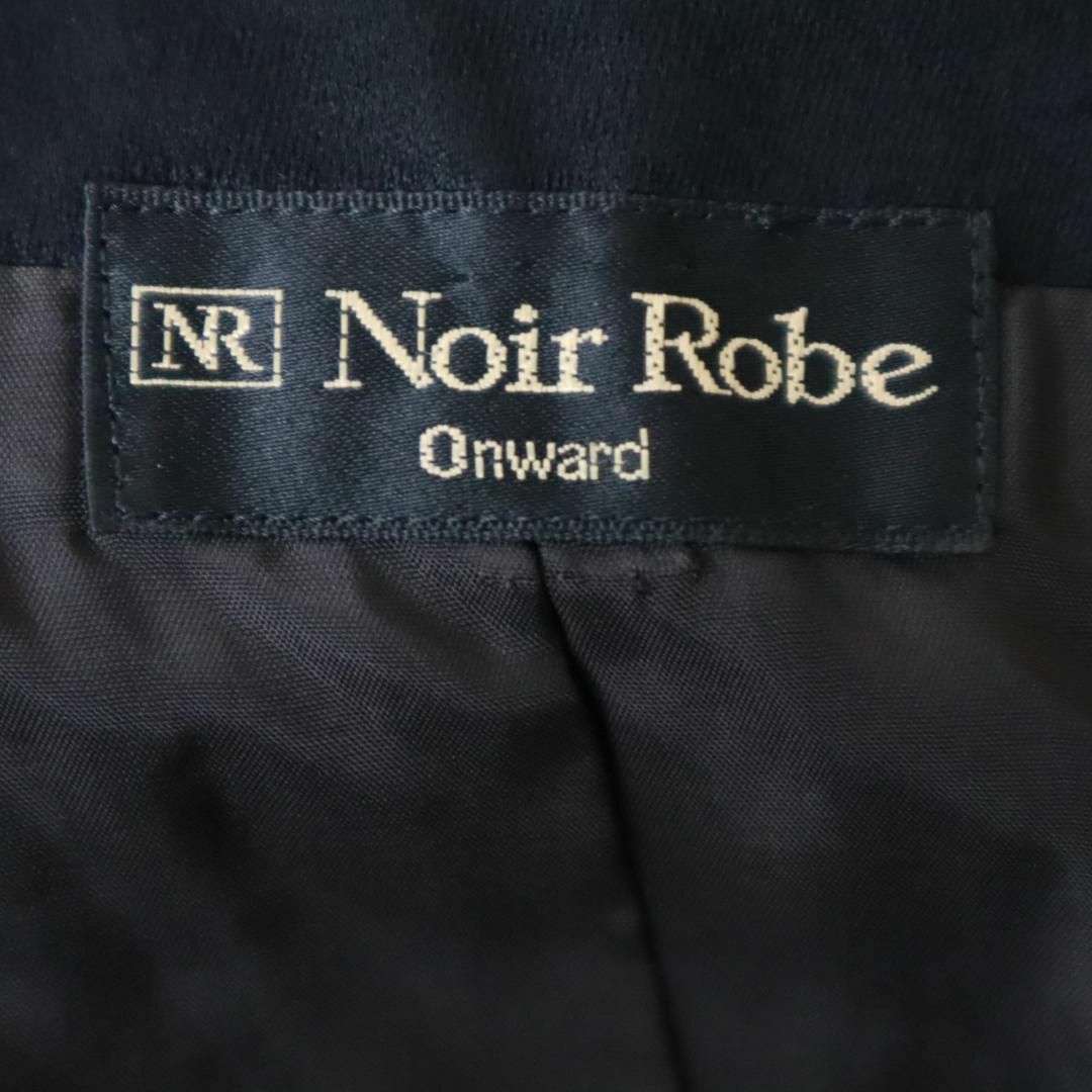 極美品】Noir Robe ワンピースセットアップスーツ ノーカラー
