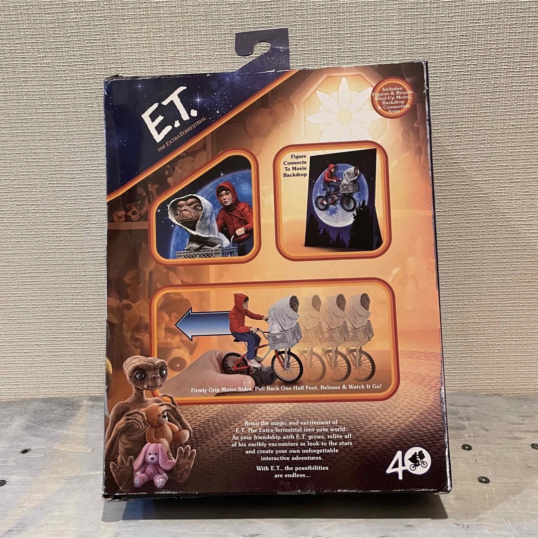 E.T. イーティー E.T.＆エリオット 40th ディスプレイフィギュア 7