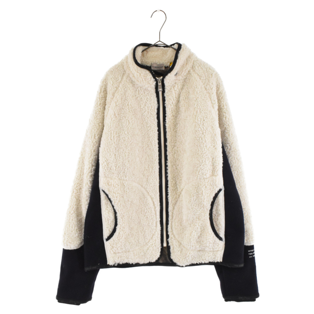 MONCLER モンクレール 21AW×FRAGMENT MAGLIA CARDIGAN フラグメント ジップアップマグリアカーディガン G209U8G00001 ホワイト