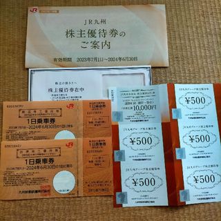 JR九州株主優待 2枚綴り(鉄道乗車券)