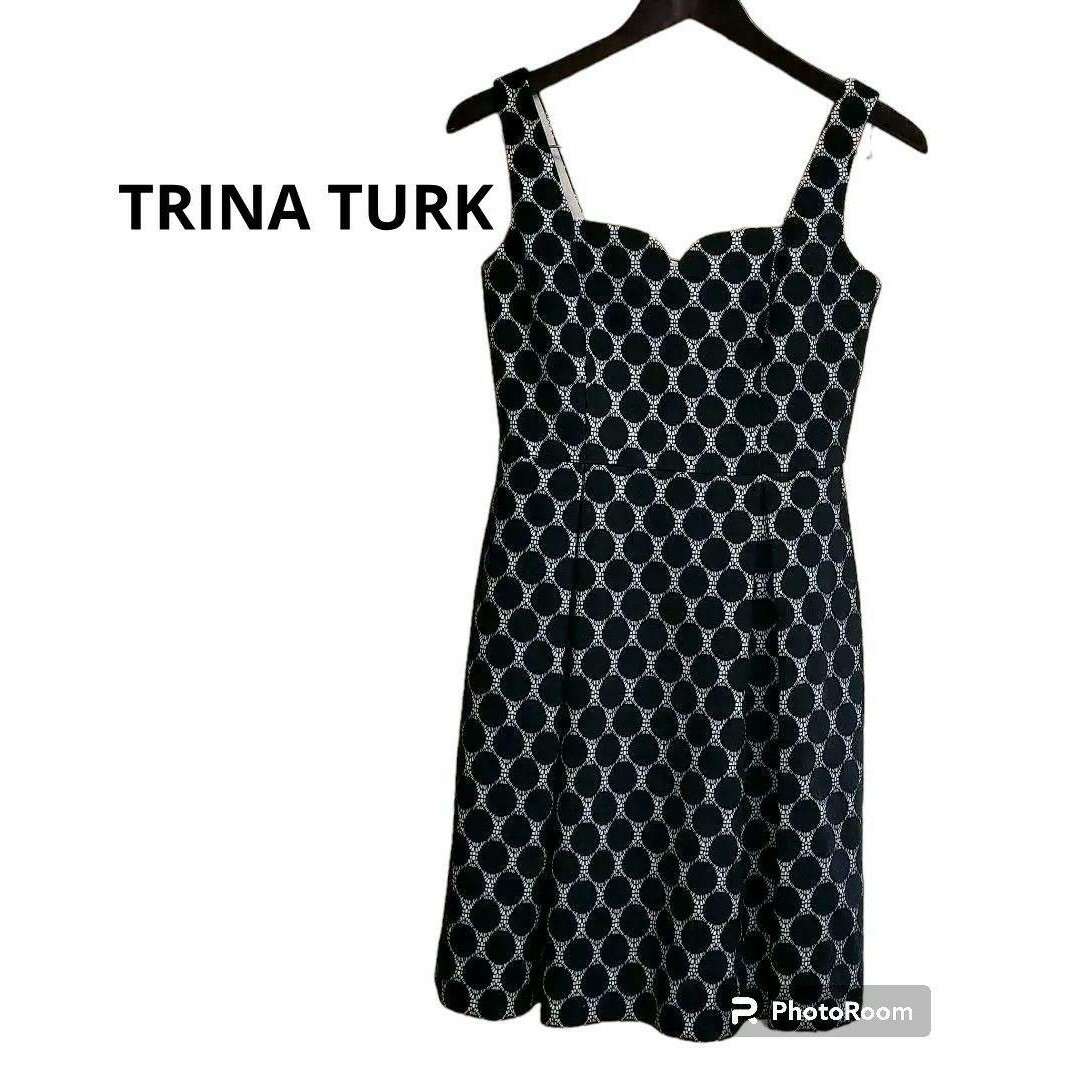 ウィルセレクション♥️ハリウッドセレブ愛用ブランド♥️極美品♥️【TRINA TURK】M ドット