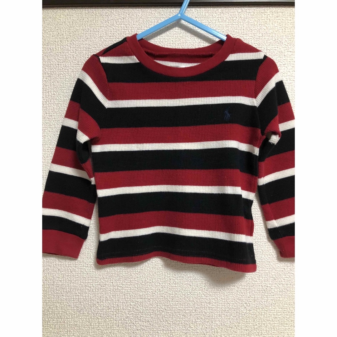 POLO RALPH LAUREN(ポロラルフローレン)のラルフローレン  ワッフル　ロンT キッズ/ベビー/マタニティのベビー服(~85cm)(シャツ/カットソー)の商品写真