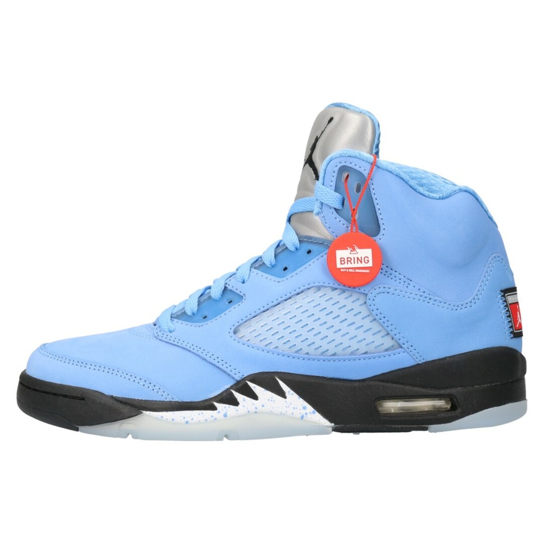 NIKE ナイキ AIR JORDAN 5 RETRO SE UNC DV1310-401 エアジョーダン5 レトロ ユニバーシティブルー  ハイカットスニーカー US9/27cm ブルー | フリマアプリ ラクマ