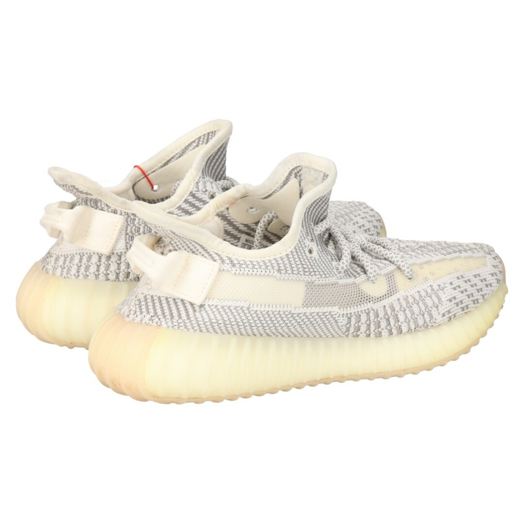 adidas アディダス YEEZY BOOST 350 V2 STATIC EF2905 イージーブースト スタティック ローカットスニーカー US4.5/22.5cm ホワイト/グレー