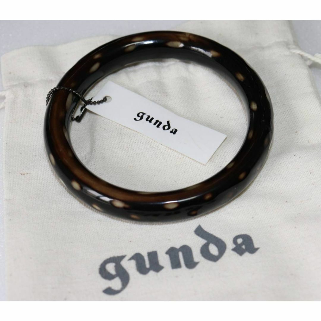 定価1.8万 新品 gunda ガンダ LUSTER BANGLE/D バングル