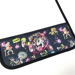 フックなし スプラトゥーン3 ② ランドセルカバー ブラック(外出用品)