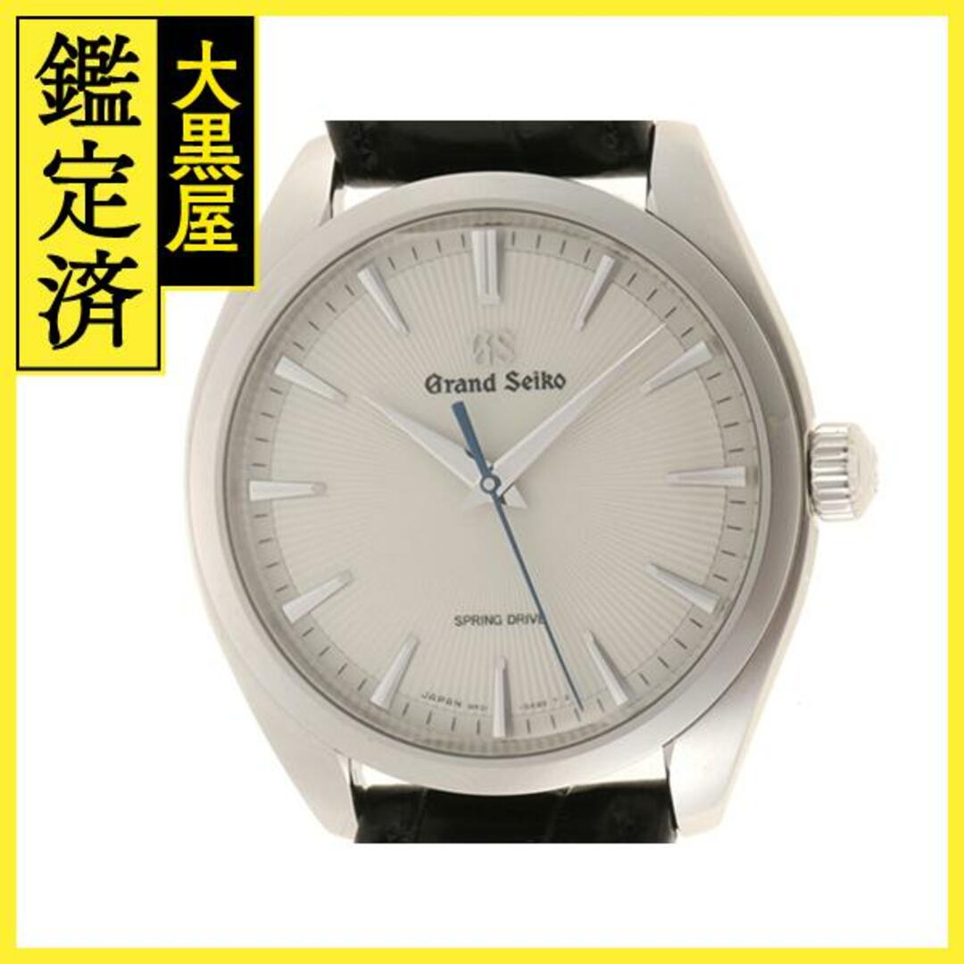 SEIKO　セイコー　グランドセイコー　ステンレス/革　シルバー　【473】約38mmブレス内径最大