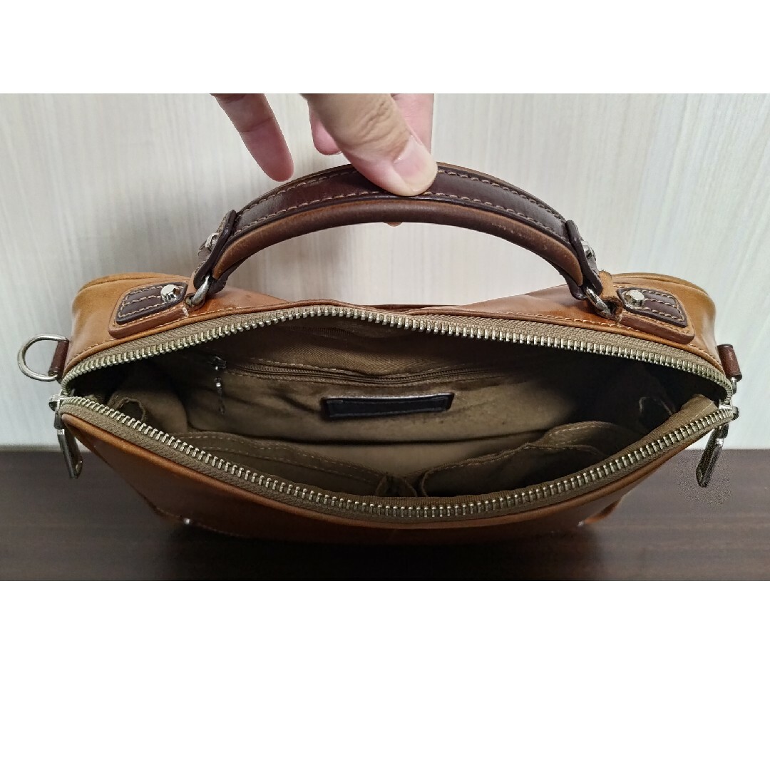 美品】Kiefer neu ミニブリーフケース ビジネスバッグ キーファーノイ