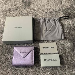 バレンシアガ(Balenciaga)の【希少】バレンシアガ　ミニウォレット　パープル(財布)