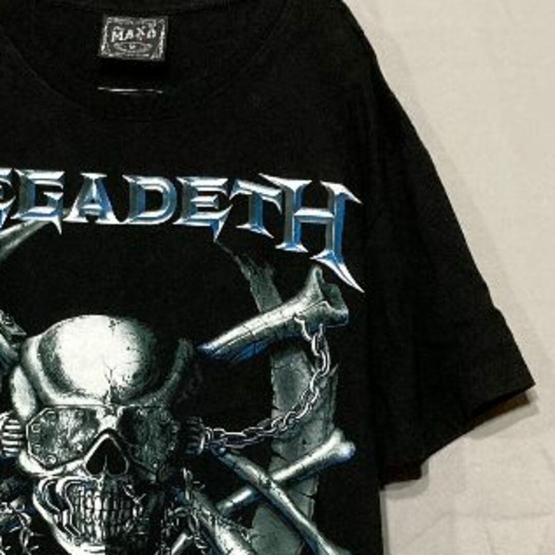 MUSIC TEE(ミュージックティー)のMEGADETH Tシャツ M 即購入OK メンズのトップス(Tシャツ/カットソー(半袖/袖なし))の商品写真