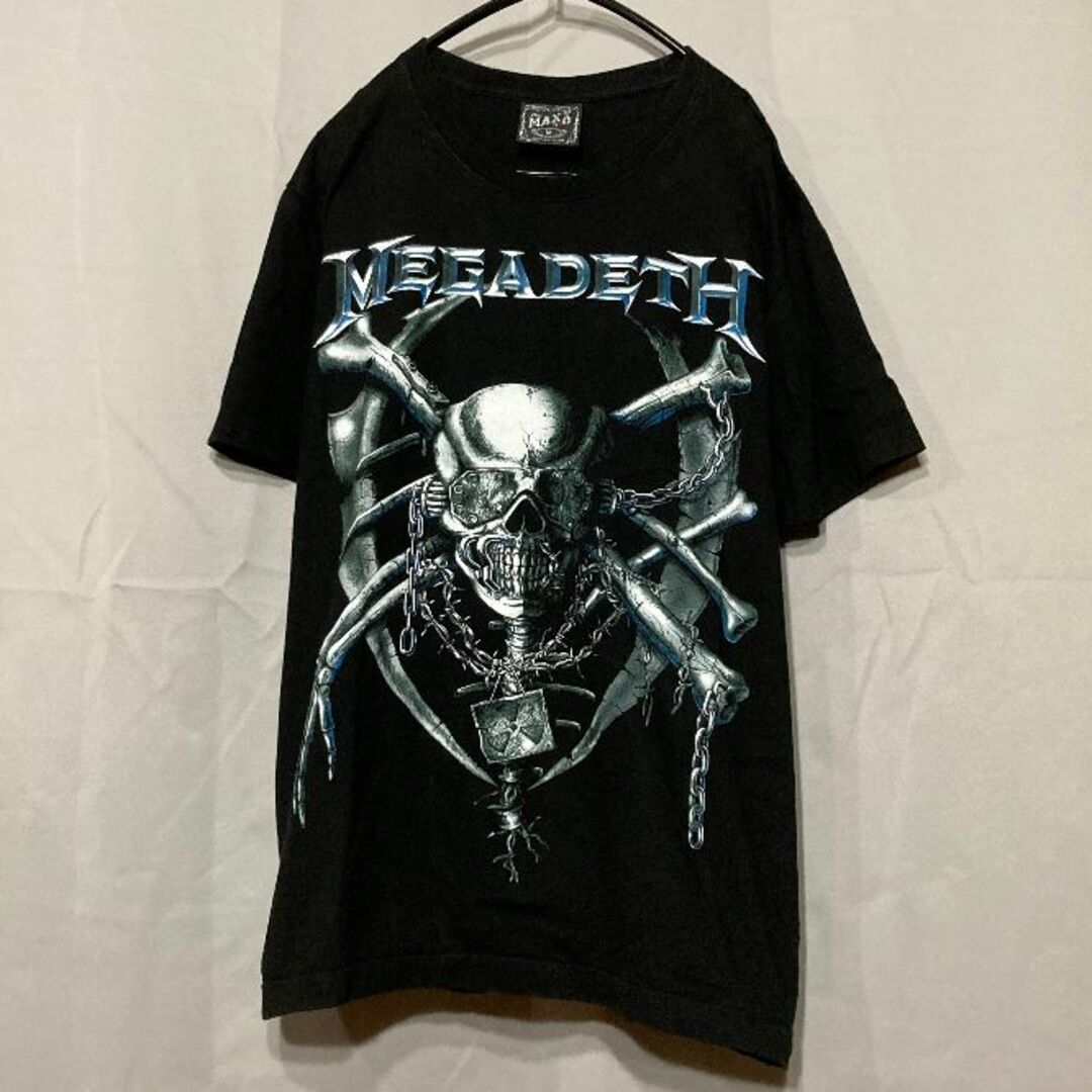 MUSIC TEE(ミュージックティー)のMEGADETH Tシャツ M 即購入OK メンズのトップス(Tシャツ/カットソー(半袖/袖なし))の商品写真