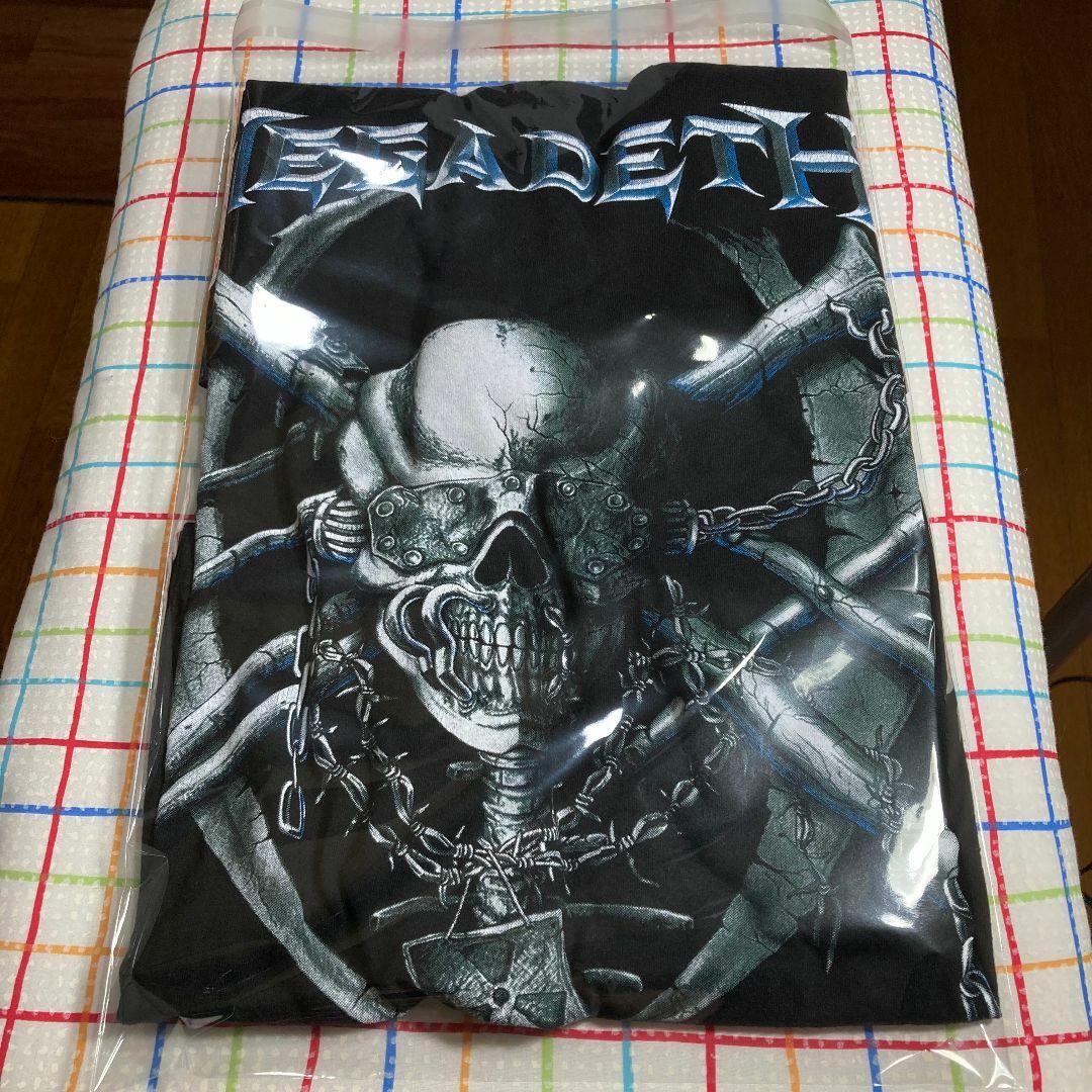 MUSIC TEE(ミュージックティー)のMEGADETH Tシャツ M 即購入OK メンズのトップス(Tシャツ/カットソー(半袖/袖なし))の商品写真