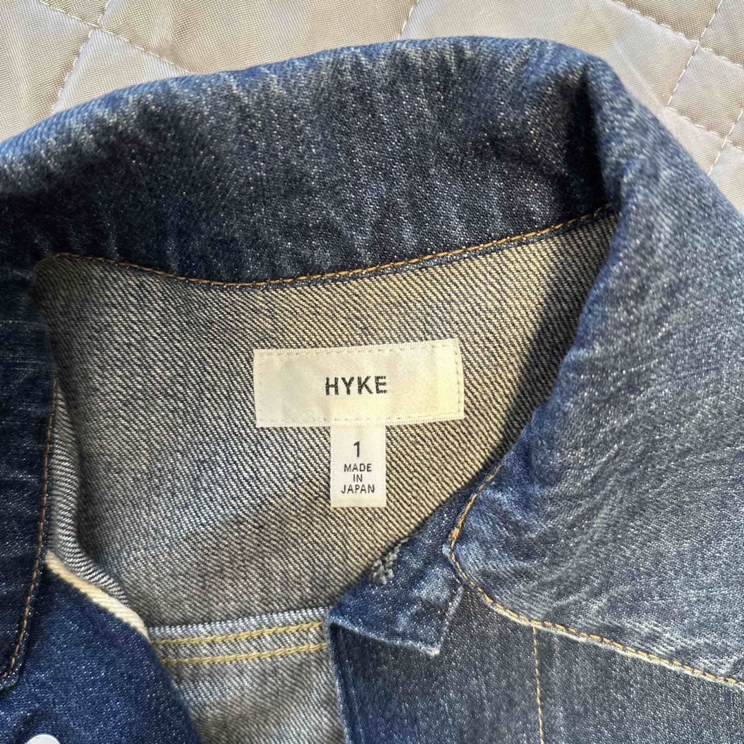 HYKE(ハイク)の【HYKE】ハイク・デニムジャケット・Gジャン レディースのジャケット/アウター(Gジャン/デニムジャケット)の商品写真