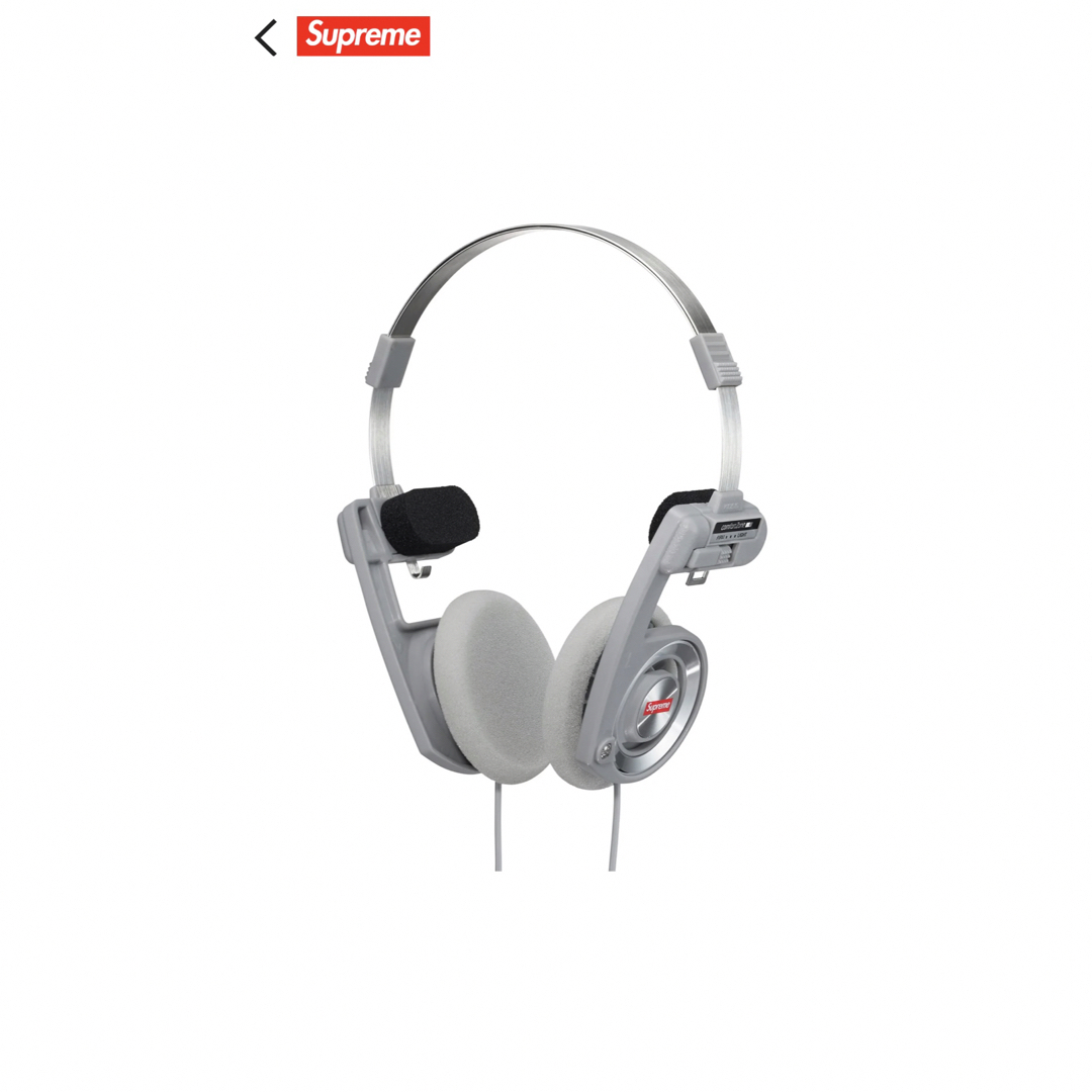 Supreme Koss Portapro Headphones ヘッドフォンスマホ/家電/カメラ