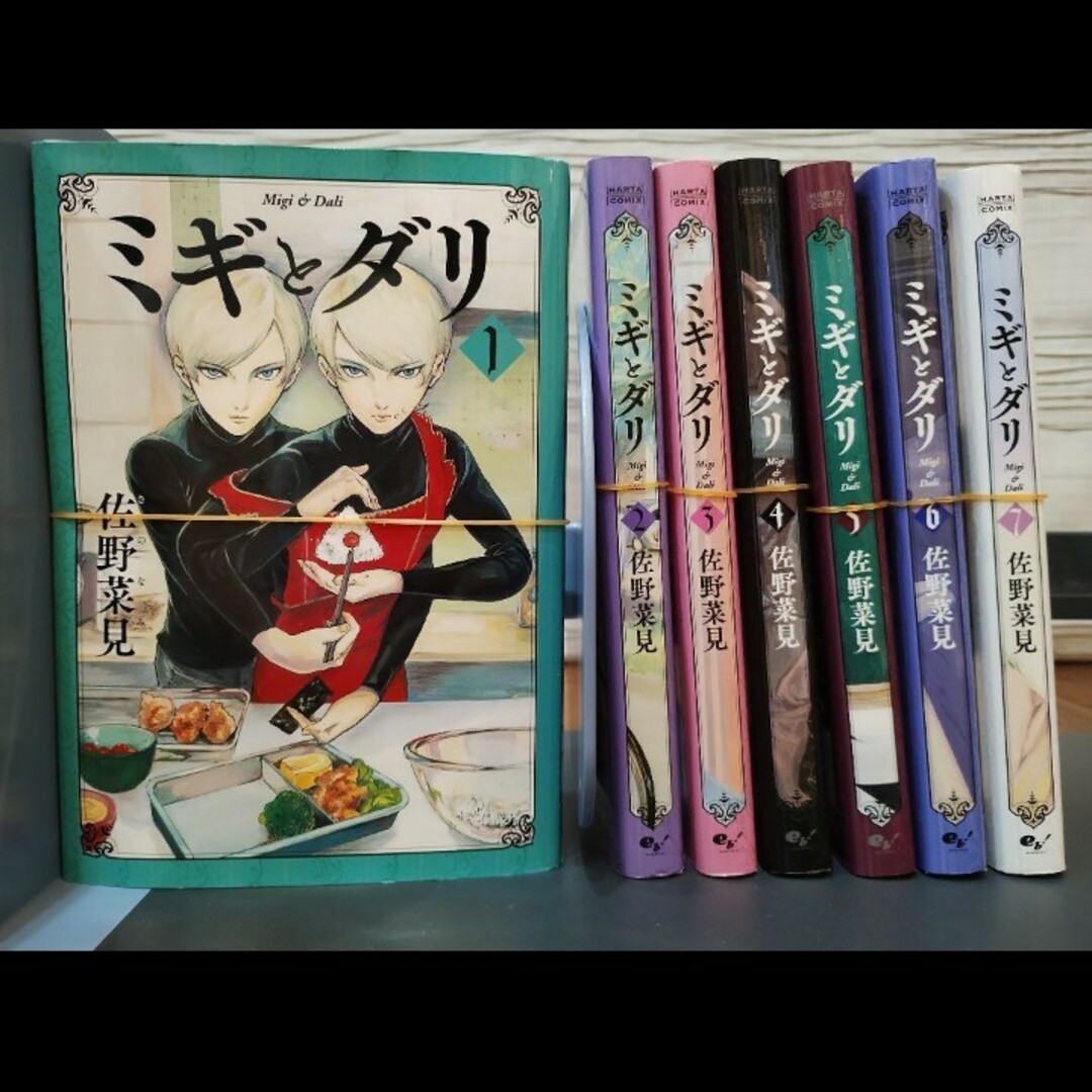 おもち様専用商品【裁断済】ミギとダリ 全7巻の通販 by じゃぎ's shop