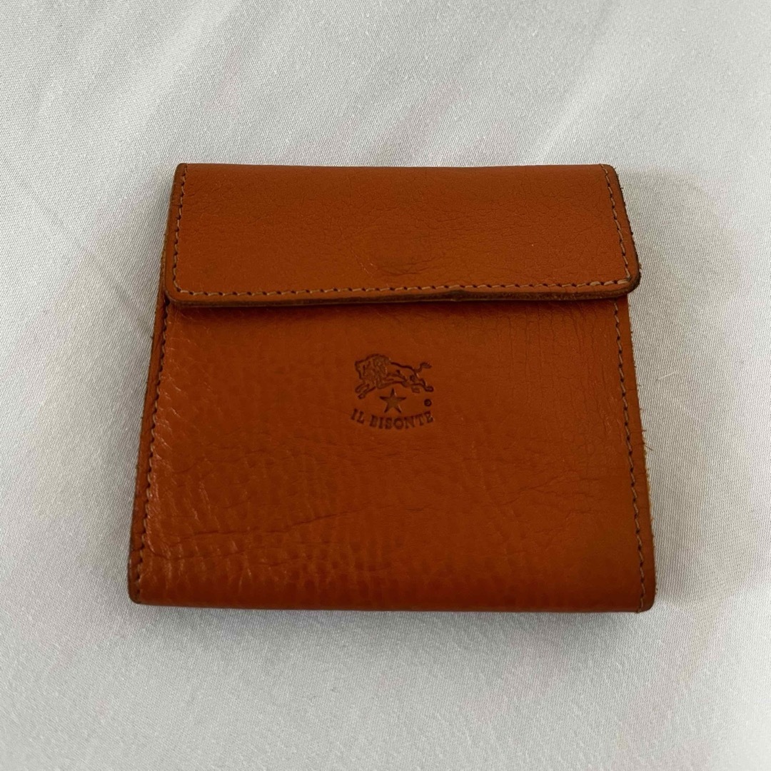 イルビゾンテ 折り財布 小銭入れ付 コンパクト 【キャメル】メンズ・レディース | フリマアプリ ラクマ