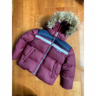 トミーヒルフィガー(TOMMY HILFIGER)のトミーフィルフィガー ダウンジャケット　4T 90-100㎝(ジャケット/上着)