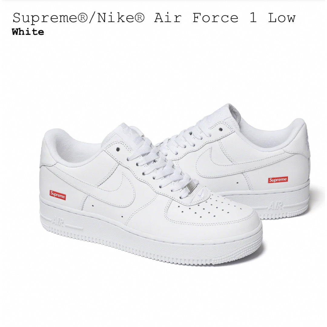 supreme【27cm】Supreme × Nike Air Force1 Low