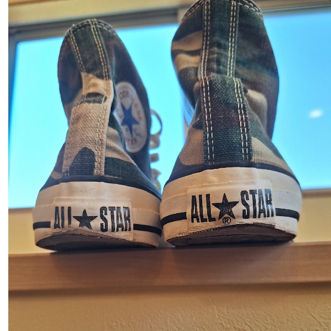 ALL STAR（CONVERSE）(オールスター)のコンバース　オールスターHI 迷彩柄 made.in.usa CONVERSE メンズの靴/シューズ(その他)の商品写真