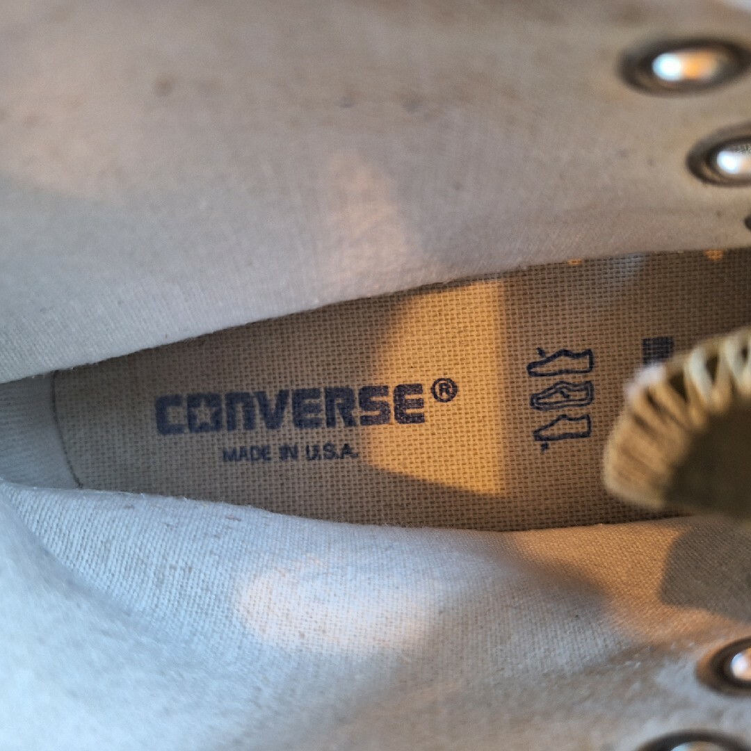 ALL STAR（CONVERSE）(オールスター)のコンバース　オールスターHI 迷彩柄 made.in.usa CONVERSE メンズの靴/シューズ(その他)の商品写真