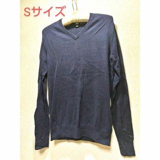 ユニクロ(UNIQLO)の1837x【春秋に最適】ユニクロ 古着 ニットセーター レディース Sサイズ(ニット/セーター)