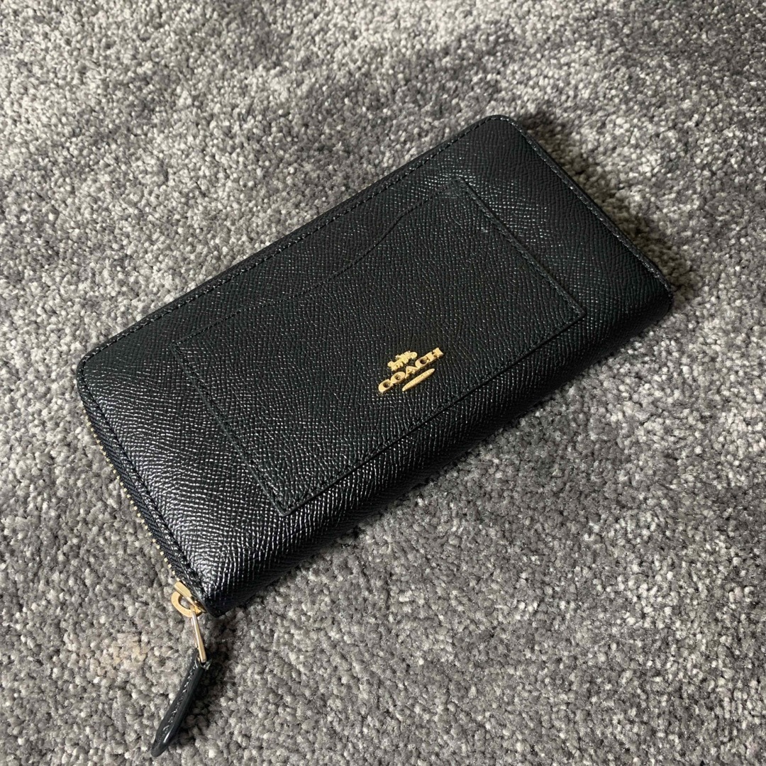 coach コーチ　長財布　ブラック