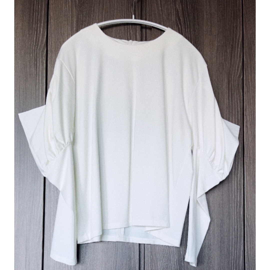 RIM.ARK （リムアーク ）Square sleeve tops