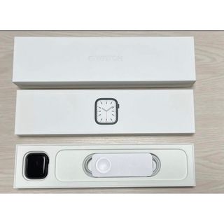 アップルウォッチ(Apple Watch)のApple Watch series7 アルミ グリーン 41mm(腕時計(デジタル))