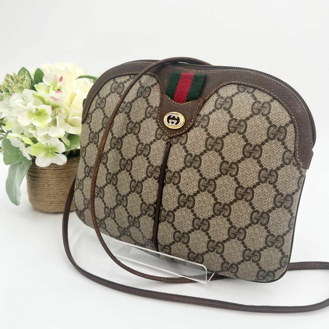 Gucci - GUCCI グッチ シェリーライン ミニショルダーバッグ