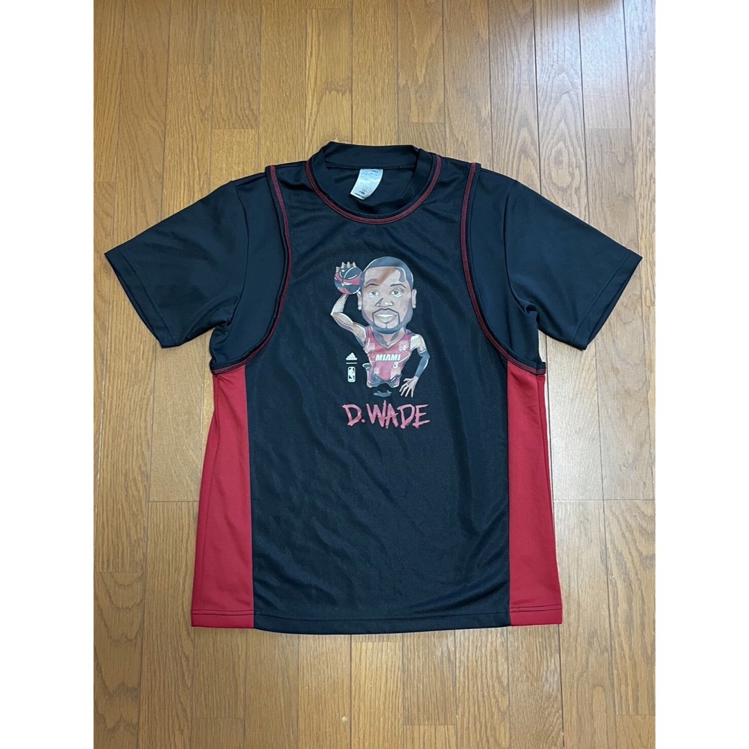 adidas(アディダス)のadidas D.WADE ドウェイン・ウェイド ドライ Tシャツ プラシャツ メンズのトップス(Tシャツ/カットソー(半袖/袖なし))の商品写真