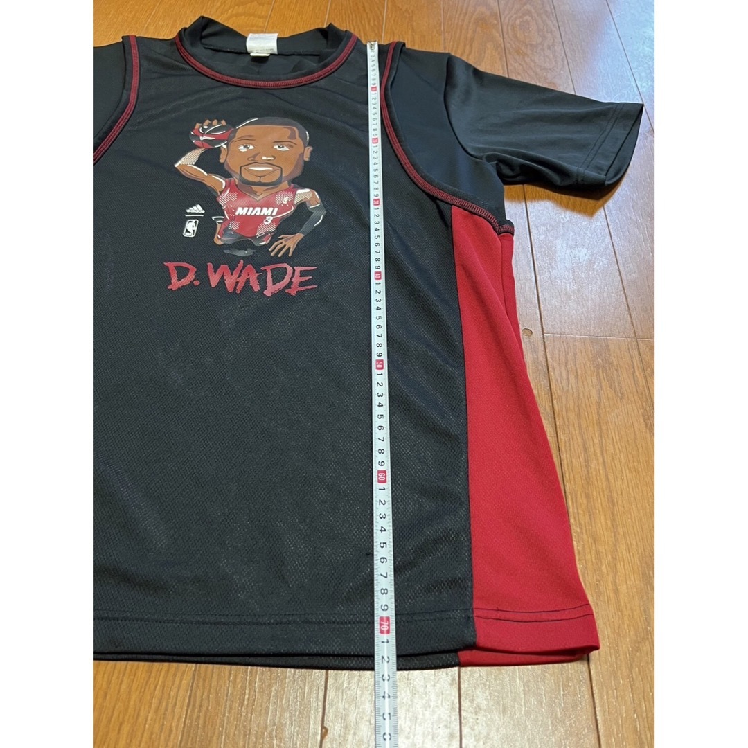 adidas(アディダス)のadidas D.WADE ドウェイン・ウェイド ドライ Tシャツ プラシャツ メンズのトップス(Tシャツ/カットソー(半袖/袖なし))の商品写真