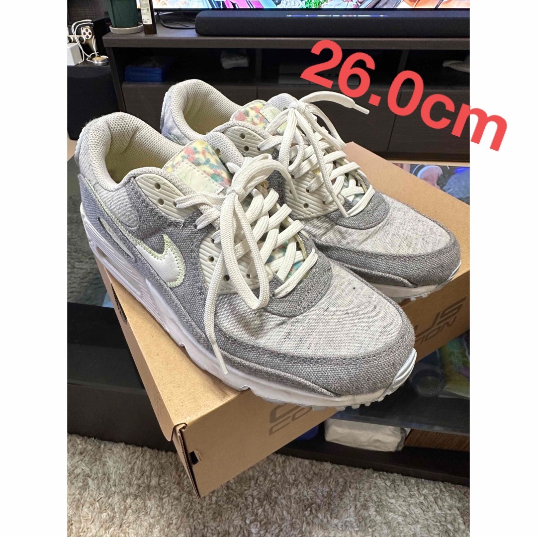 靴/シューズNIKE AIR MAX 90 NRG RECYCLED CANVAS ナイキ