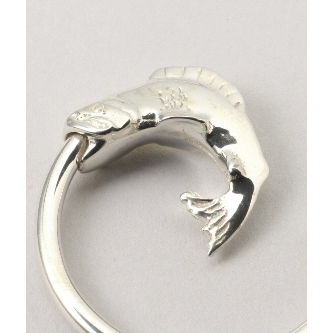 Tiffany ティファニー フィッシュ キーリング SV925 魚 カギ Tiffany フィッシュ キーホルダー