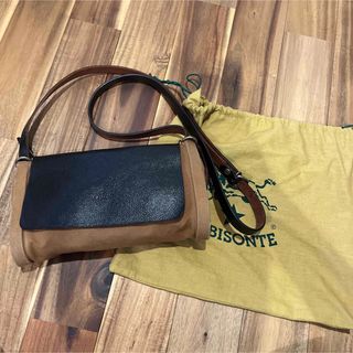 イルビゾンテ(IL BISONTE) 本革 ショルダーバッグ(レディース)の通販
