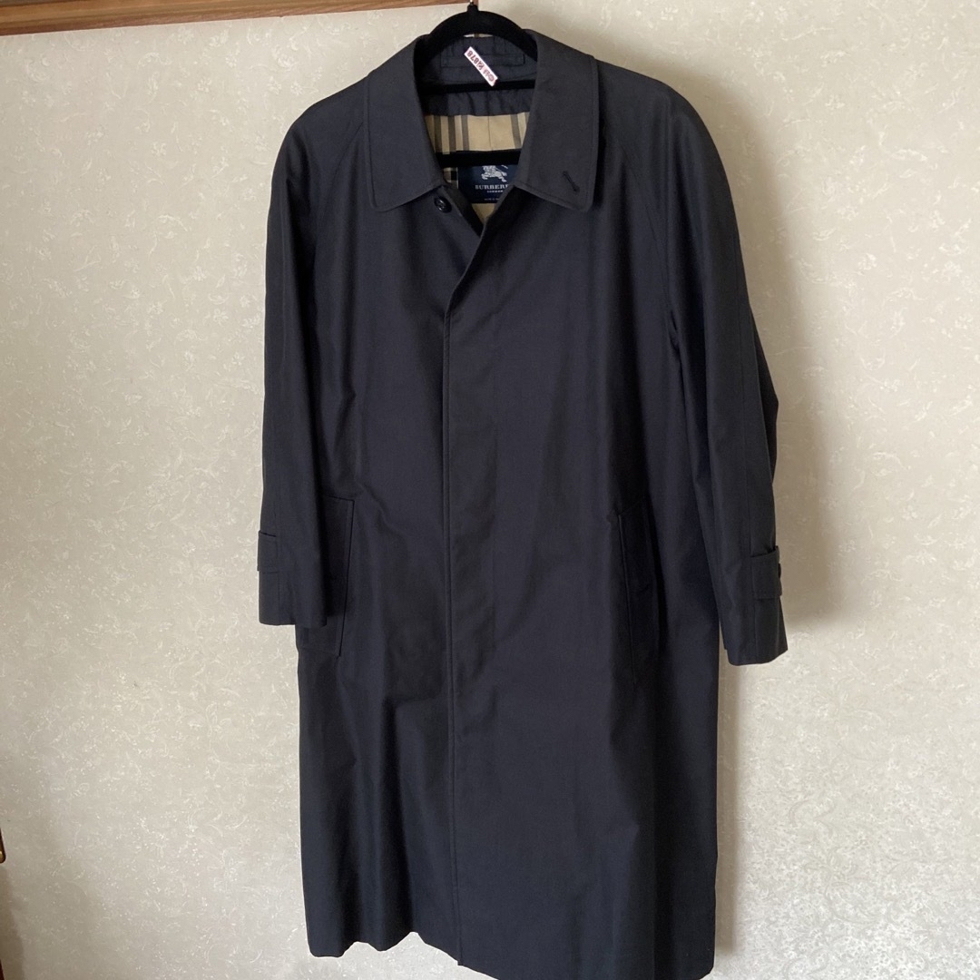 BURBERRY'S ステンカラーコート(濃紺)48サイズ | フリマアプリ ラクマ