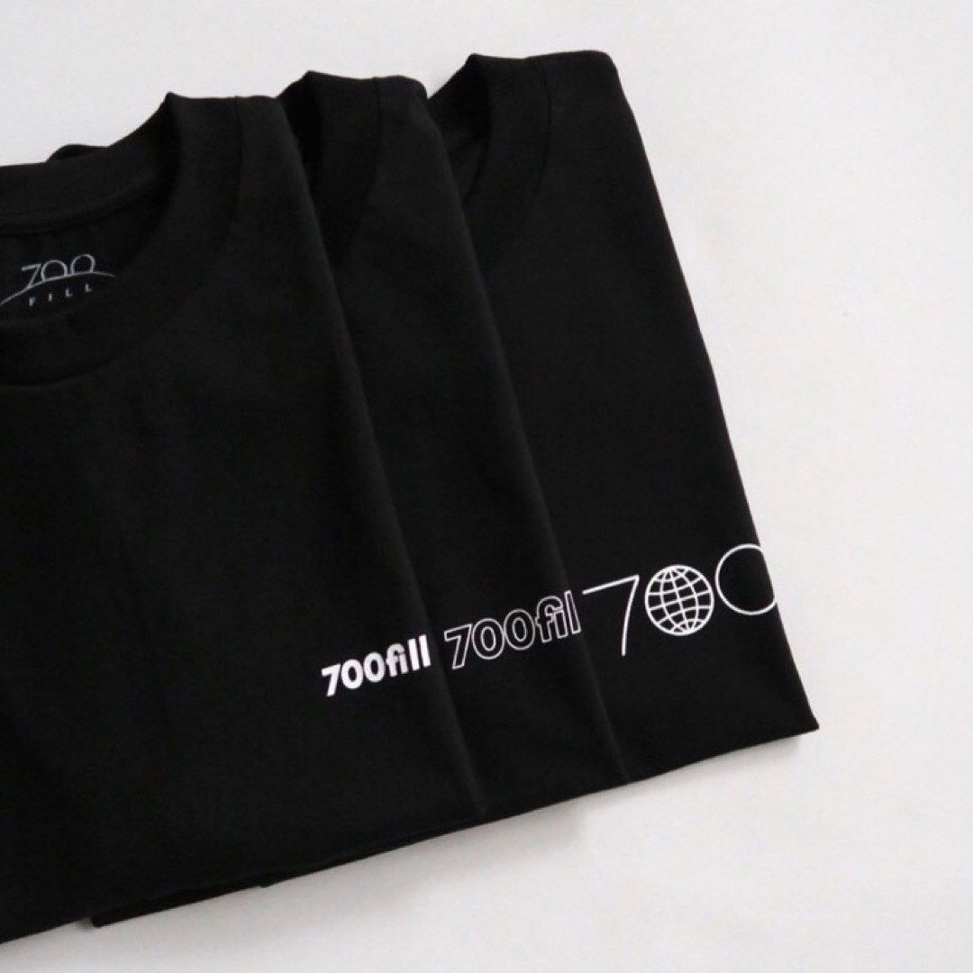 700fill small payment logo Tシャツ Lサイズ