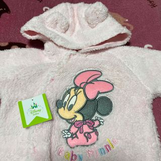 ディズニー(Disney)のディズニー　ミニー　新生児　カバーオール　新品未使用(カバーオール)