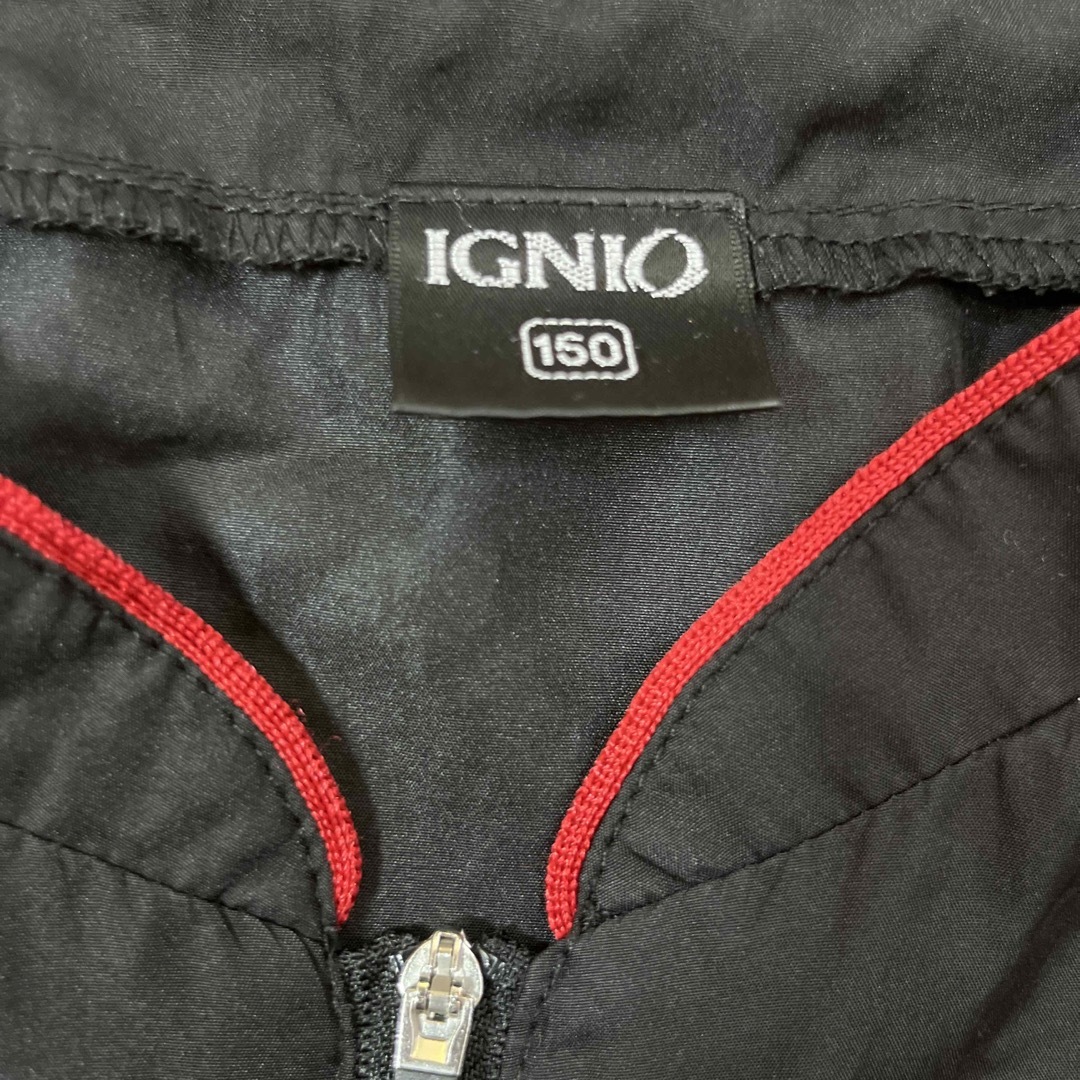 Ignio(イグニオ)のIGNIO ウインドブレーカー　150cm 黒 キッズ/ベビー/マタニティのキッズ服男の子用(90cm~)(その他)の商品写真