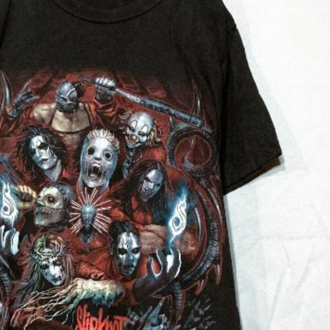 MUSIC TEE(ミュージックティー)のSlipknot Tシャツ M 即購入OK メンズのトップス(Tシャツ/カットソー(半袖/袖なし))の商品写真