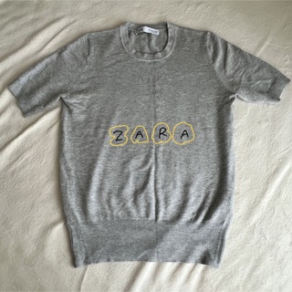 ザラ(ZARA)の【未使用】ZARA トップス(カットソー(半袖/袖なし))