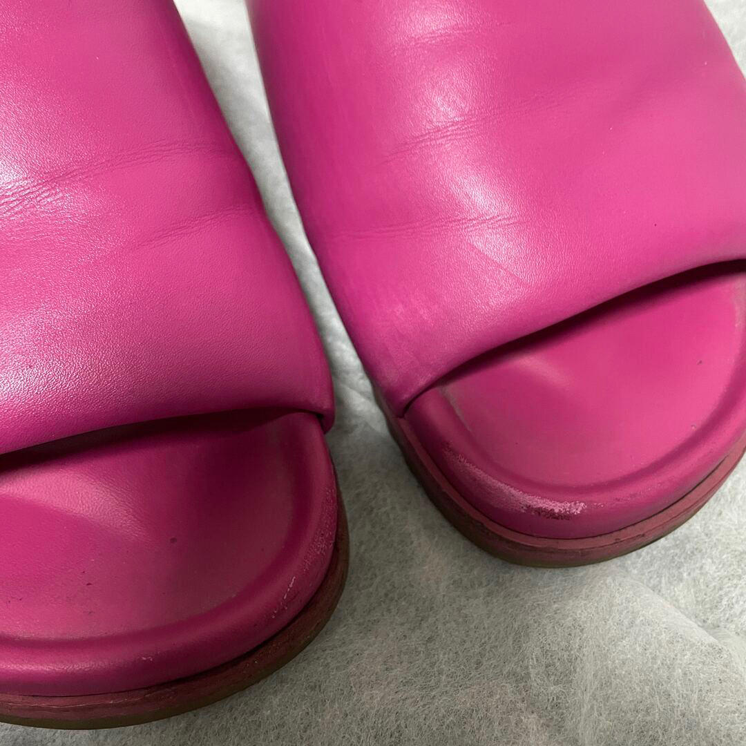 Rick Owens(リックオウエンス)のRick Owens 23SS puff slider sandals ピンク メンズの靴/シューズ(サンダル)の商品写真