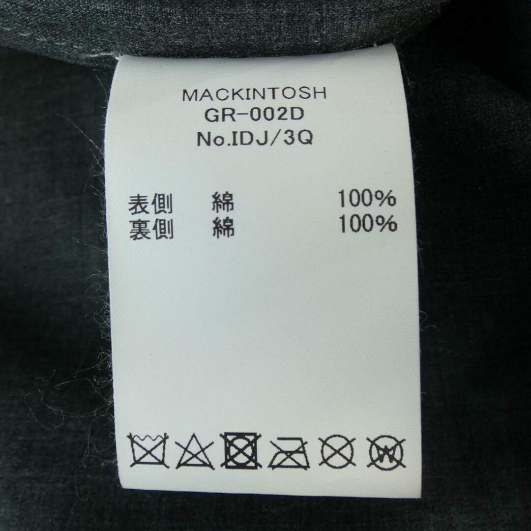 マッキントッシュ MACKINTOSH コート付属情報について