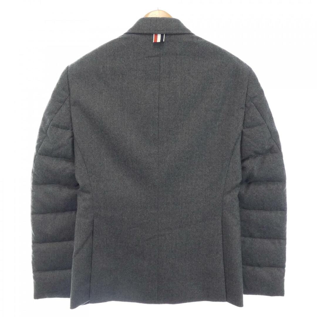 THOM BROWNE トムブラウン 千鳥格子/チェック アシンメトリー 3B テーラードジャケット ブレザー グレー A0153J11400