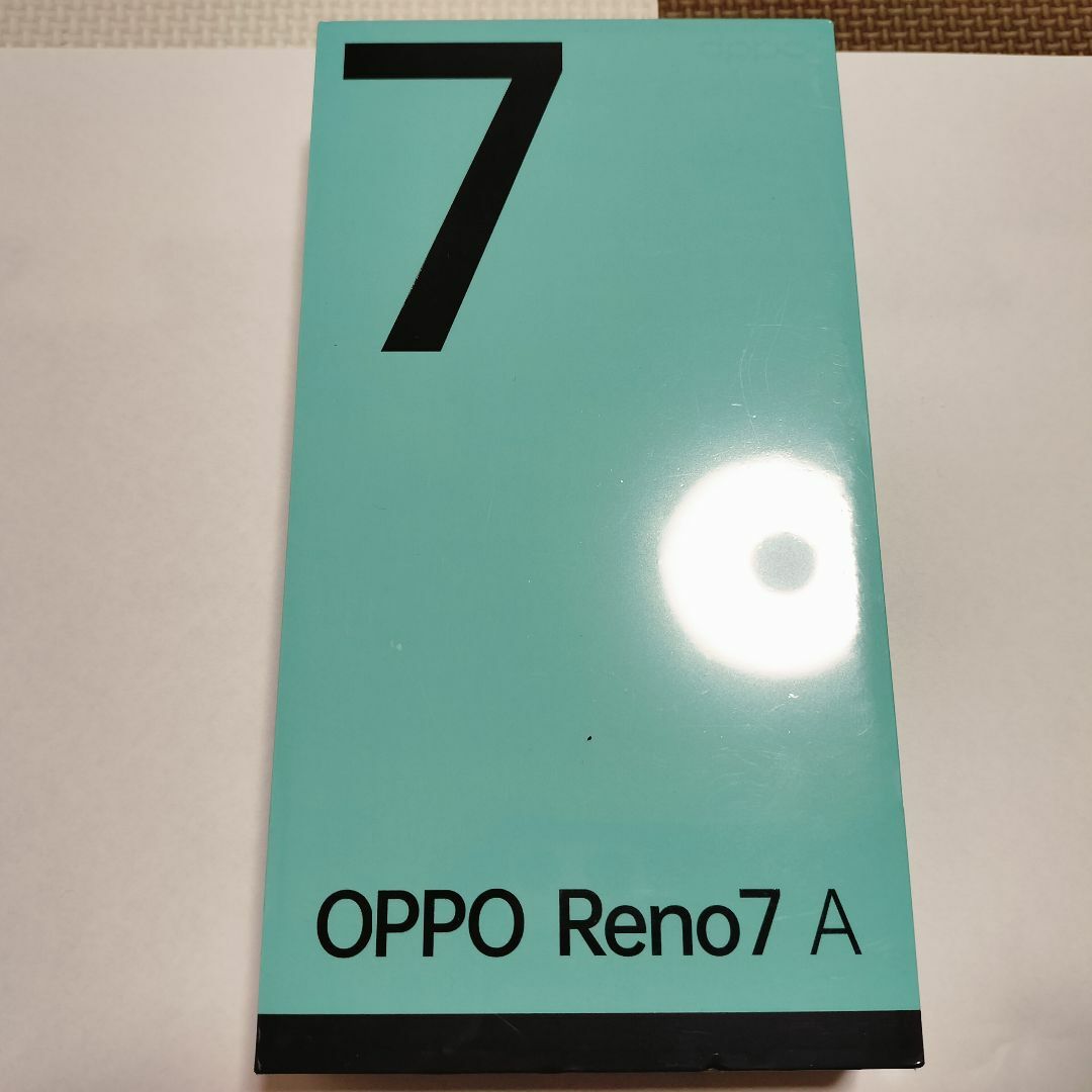 【新品未開封】OPPO Reno7 A スターリーブラック SIMフリー版約800万画素マクロ