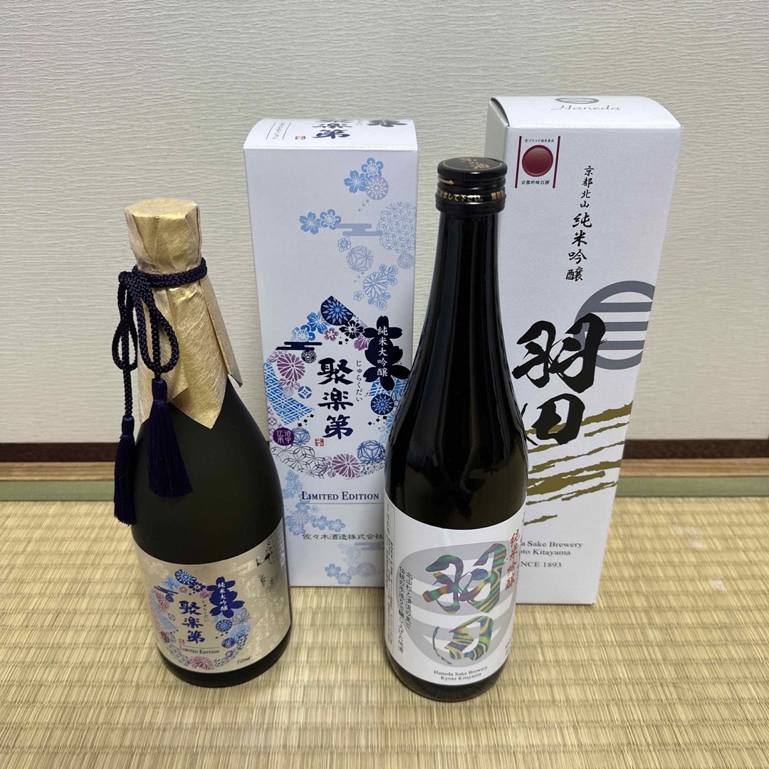 日本酒　佐々木酒造　聚楽第　羽田酒造　羽田　720ml 食品/飲料/酒の酒(日本酒)の商品写真