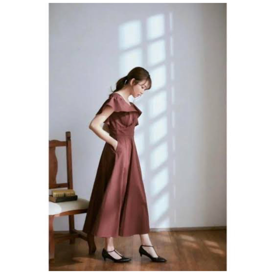 herlipto の Deep V Back Long Dress