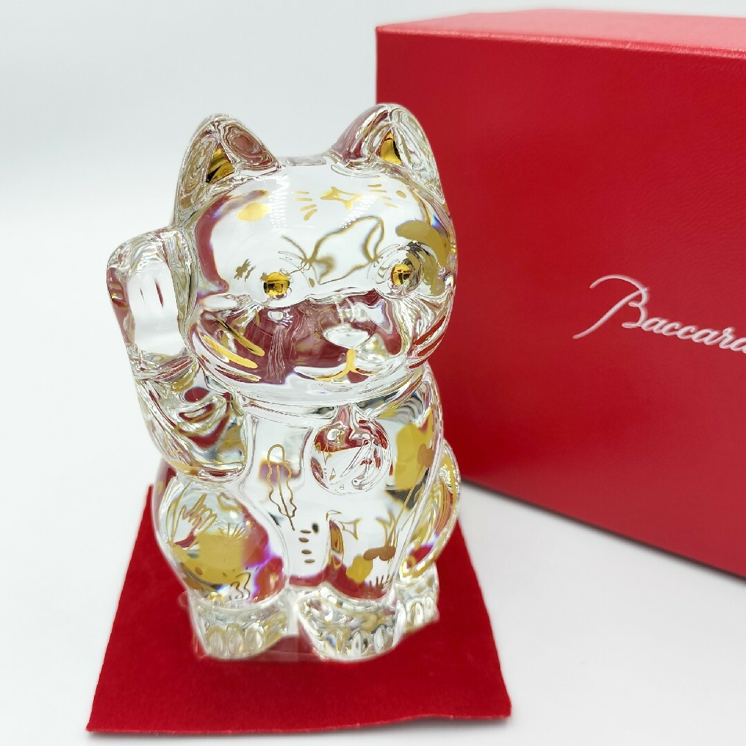 Baccarat - バカラ 招き猫 ファウナクリストポリス 2814453 まねきねこ