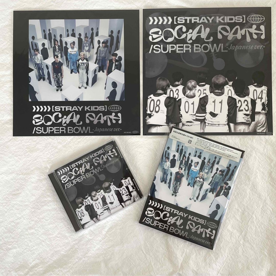 Straykids social path 通常盤 初回A CD 2枚セット | フリマアプリ ラクマ