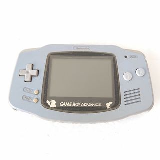 ゲームボーイアドバンス(ゲームボーイアドバンス)のNintendo　ゲームボーイアドバンス　スイクンブルー　画面美品　GBA　レア(携帯用ゲーム機本体)