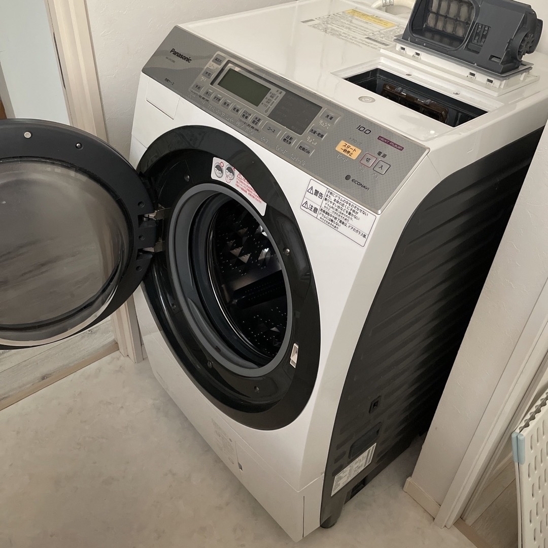 Panasonic - 専用 ドラム式洗濯機 ジェット乾燥 パナソニック 10キロ